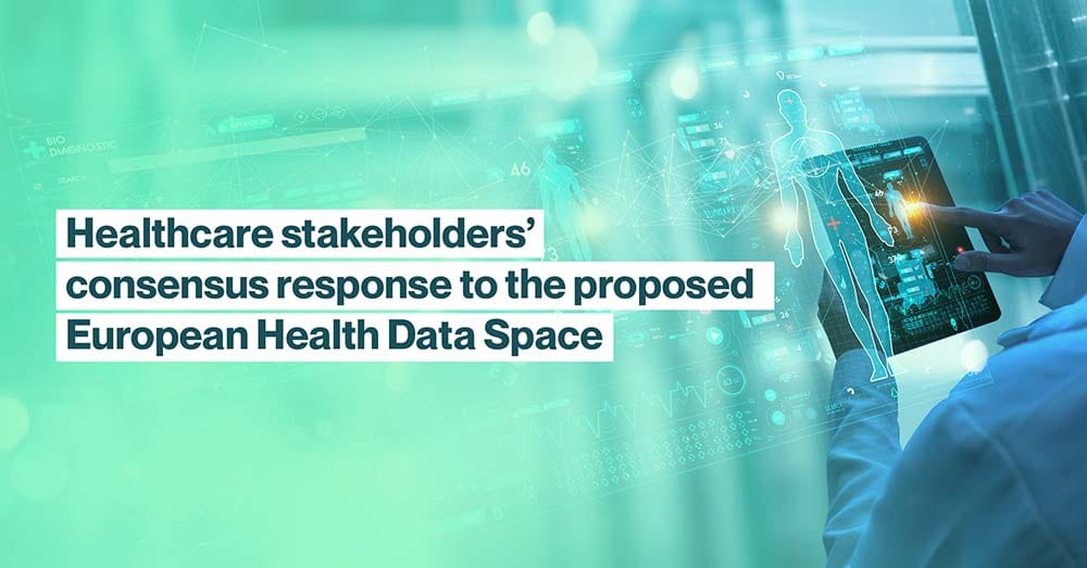 BioMed Alliance joins broad group of health stakeholders in welcoming & providing recommendations on EHDS