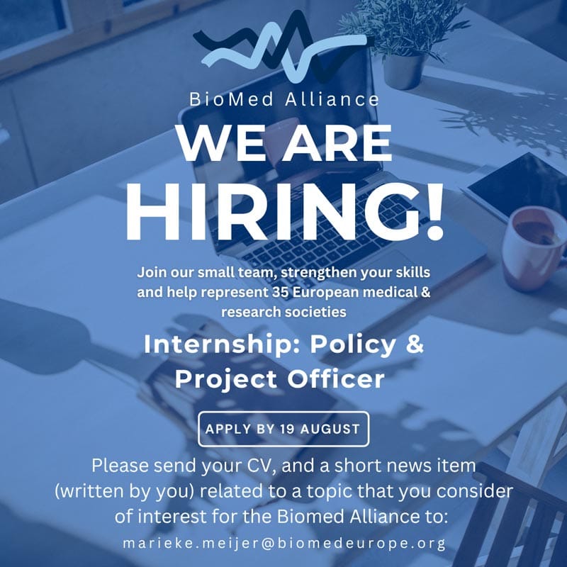 BioMed Alliance is looking for an intern