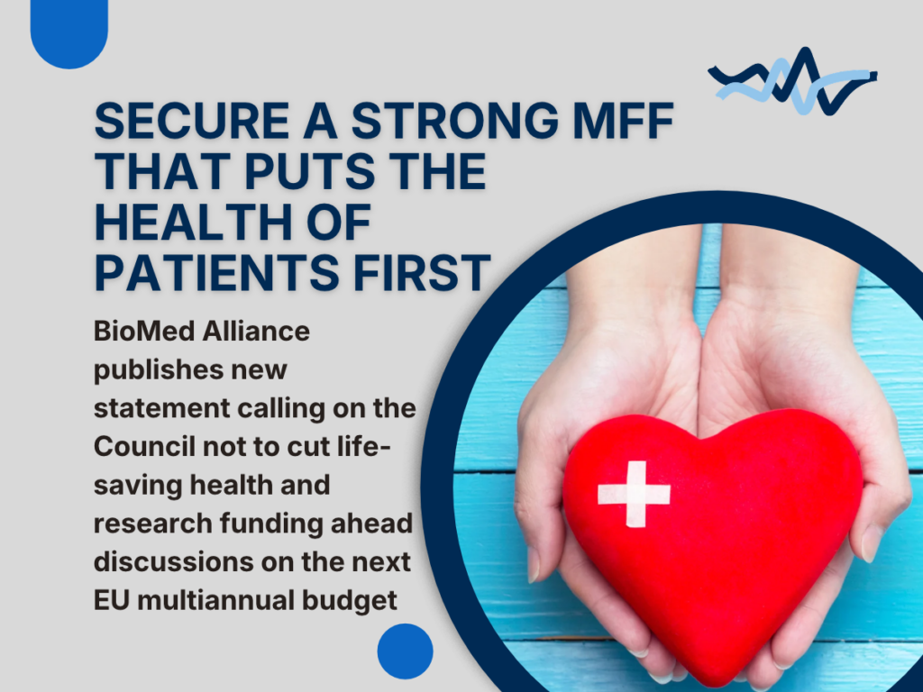 New statement: Secure a strong MFF that puts the health of patients first